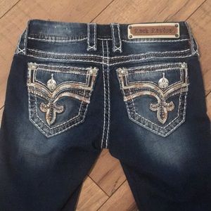 Size 24 Skinny Rock Revival Jeans
